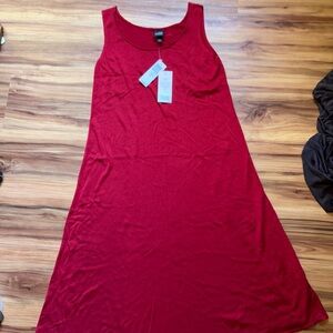 Red Eileen fisher Sleeveless Dress